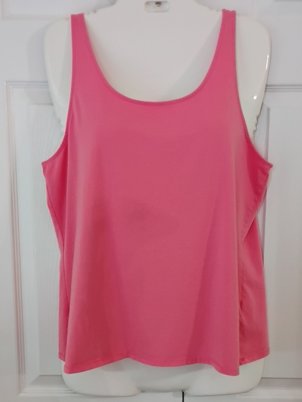 J. Jill  Pink Scoop Neck Tank Top Size XL